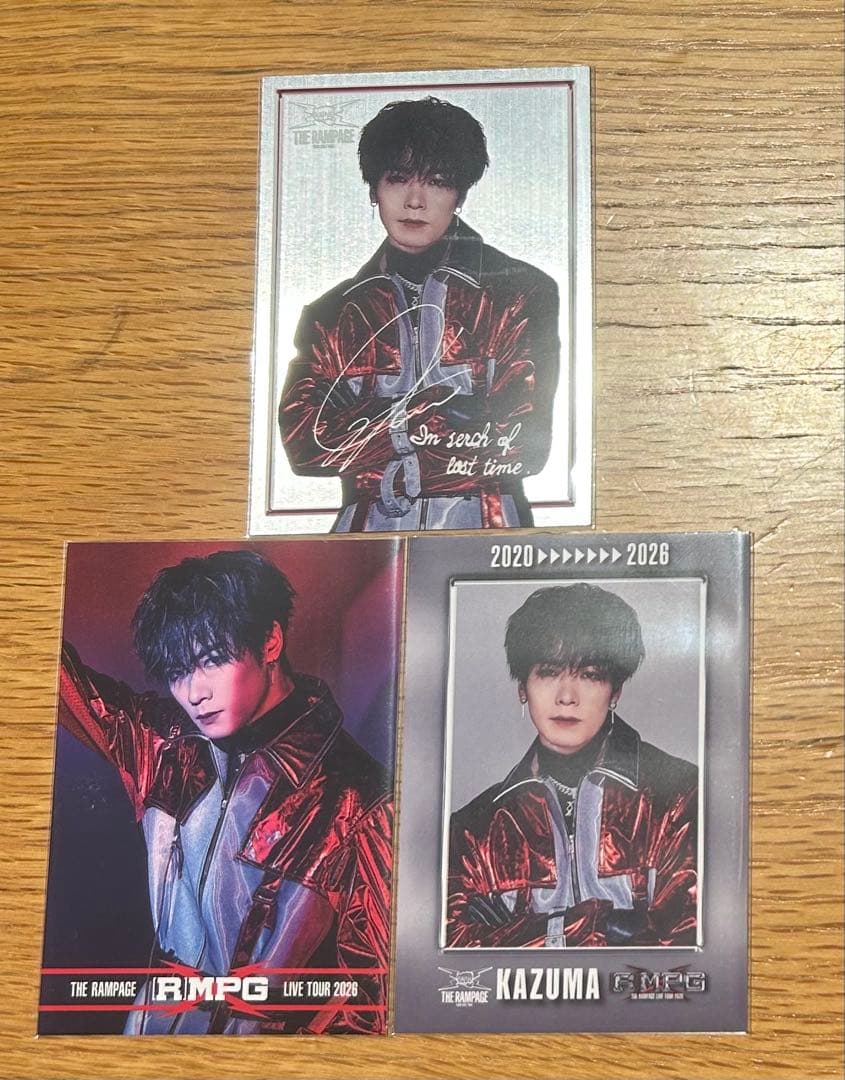 川村壱馬 RMPG フォトカ フォトカード シクレ ノーマル 3点セット