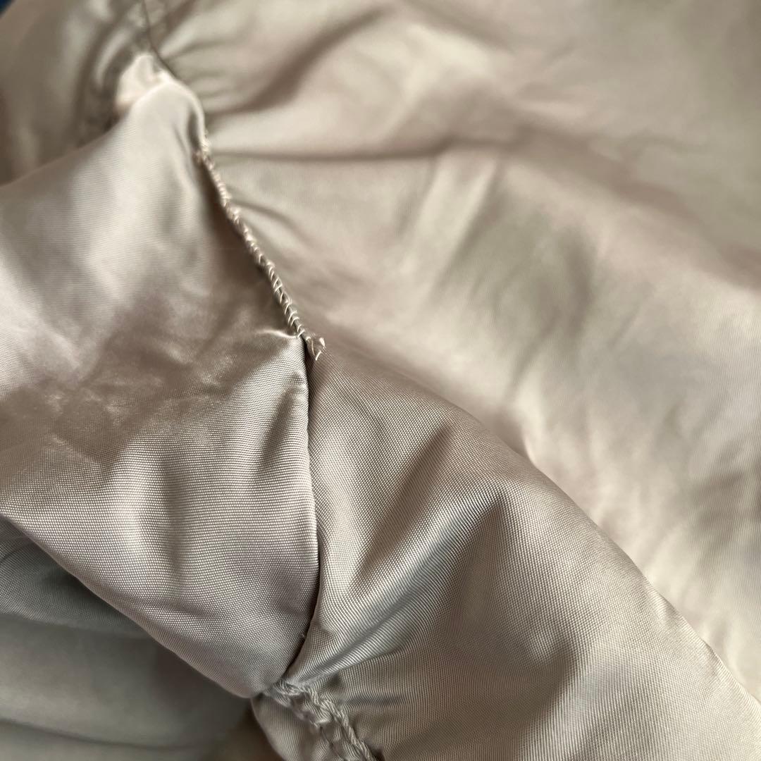 90s ビンテージ ALPHA アルファ MA-1 シルバー XL アメリカ製