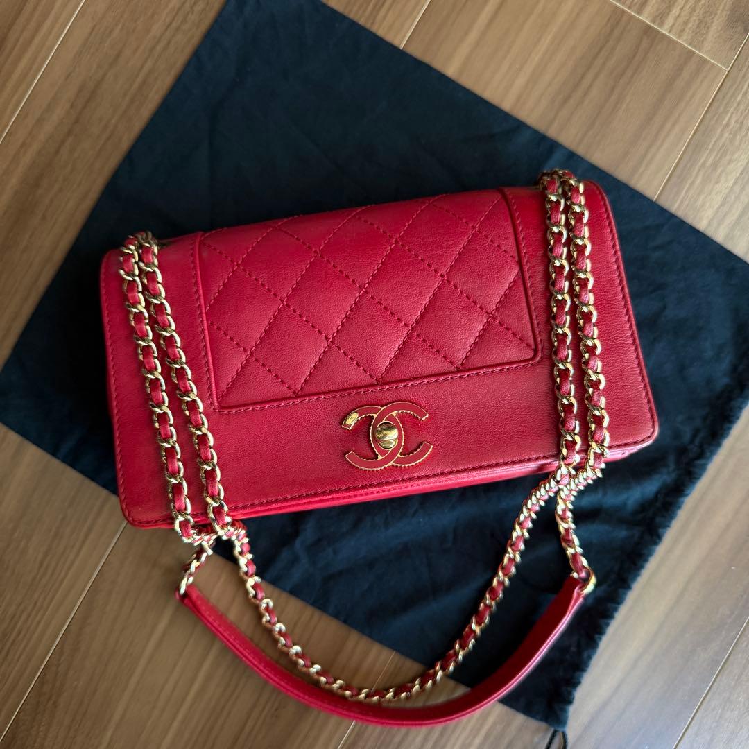最終値下げ　シャネル　CHANEL マトラッセ　チェーン　ショルダーバッグ
