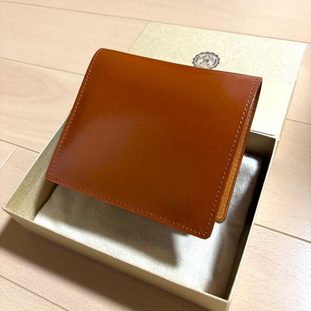 ガンゾ　ganzo THIN BRIDLE (シンブライドル) 大型二つ折り財布