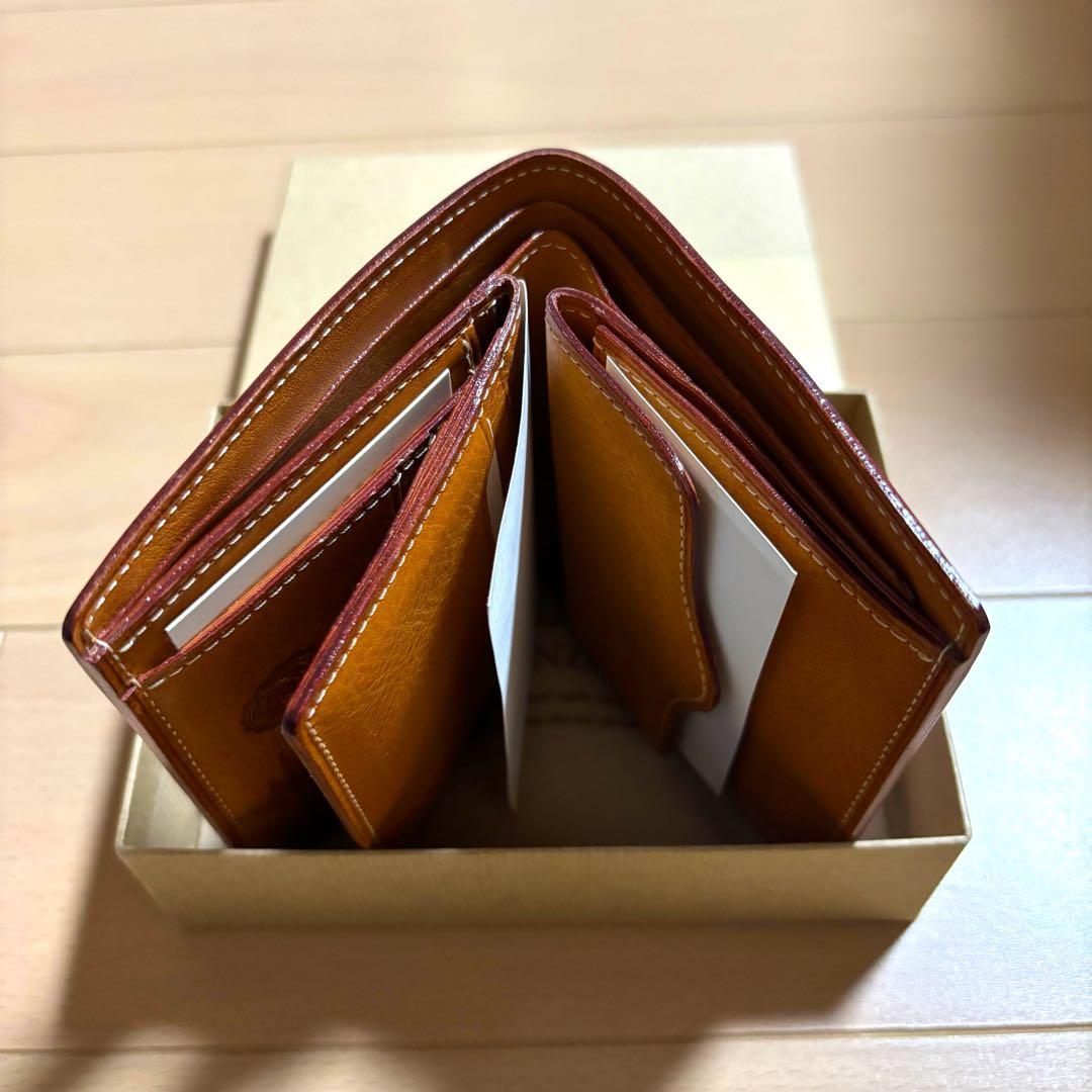 ガンゾ　ganzo THIN BRIDLE (シンブライドル) 大型二つ折り財布