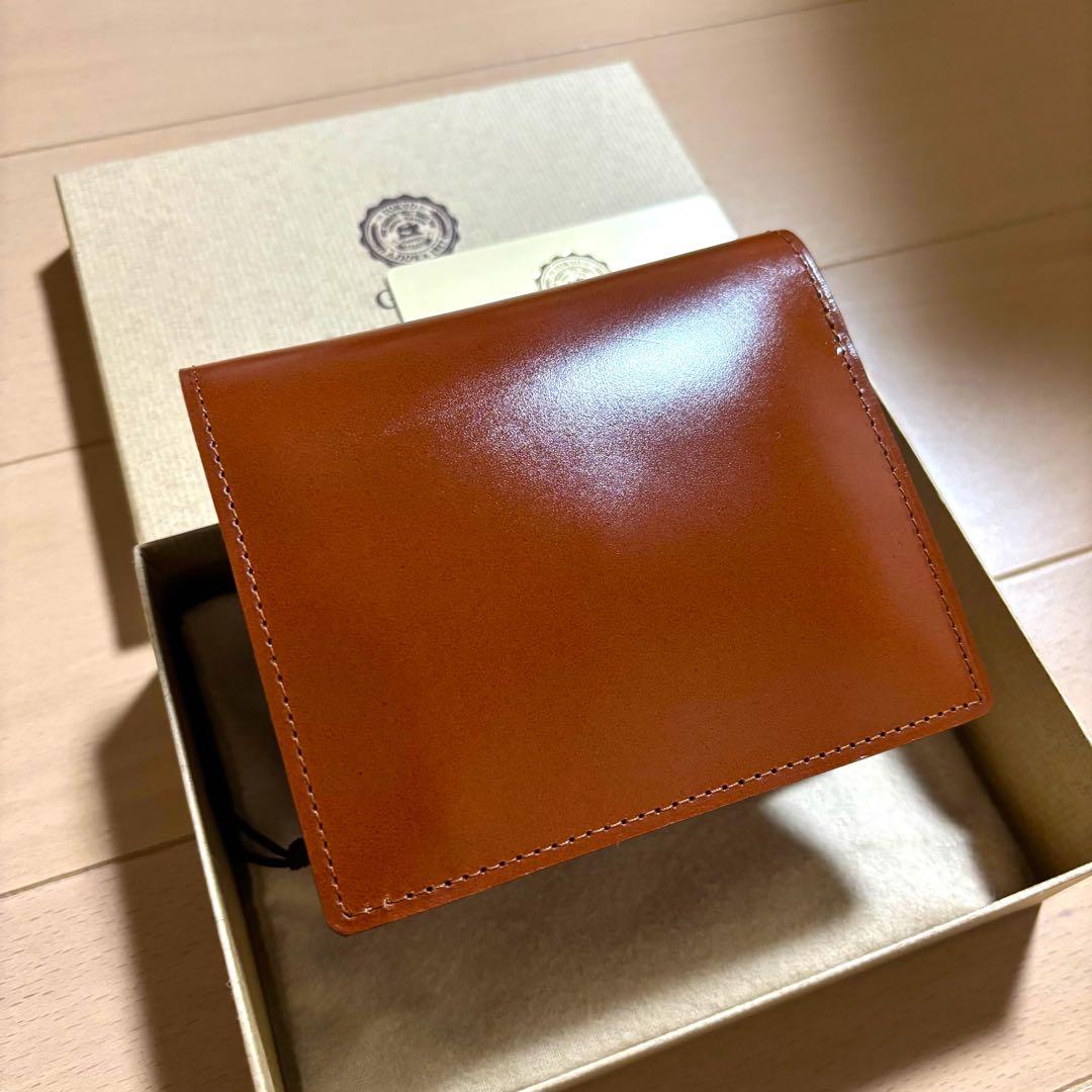 ガンゾ　ganzo THIN BRIDLE (シンブライドル) 大型二つ折り財布