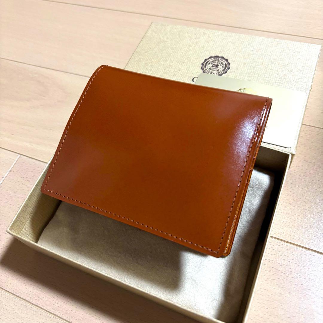 ガンゾ　ganzo THIN BRIDLE (シンブライドル) 大型二つ折り財布