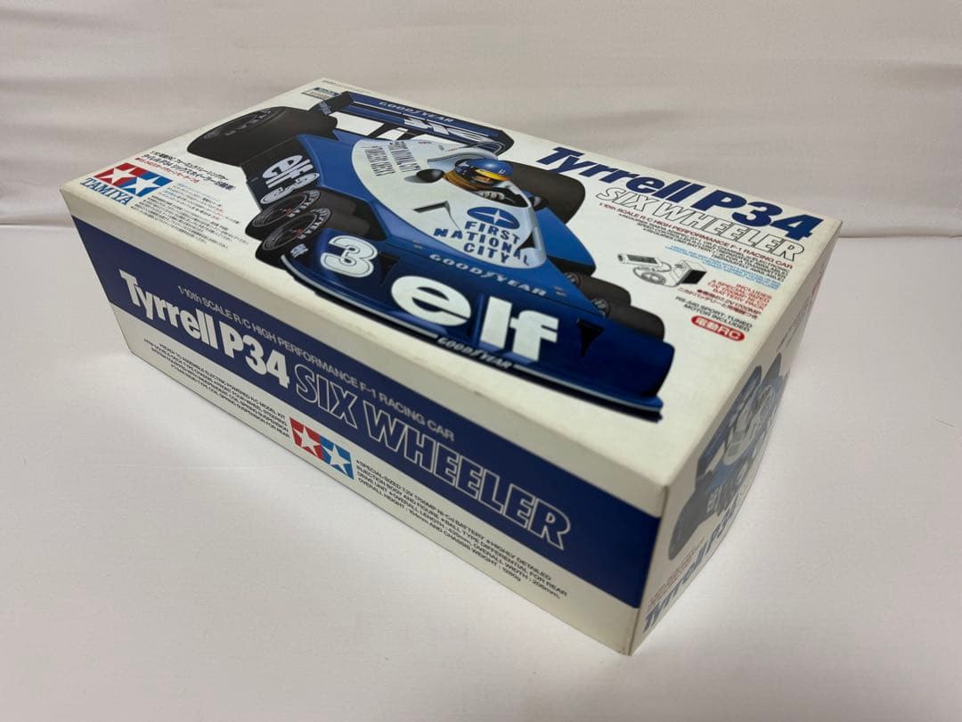 タミヤ製 電動RCカー「1/10 タイレルP34 シックスホイーラー新品 絶版