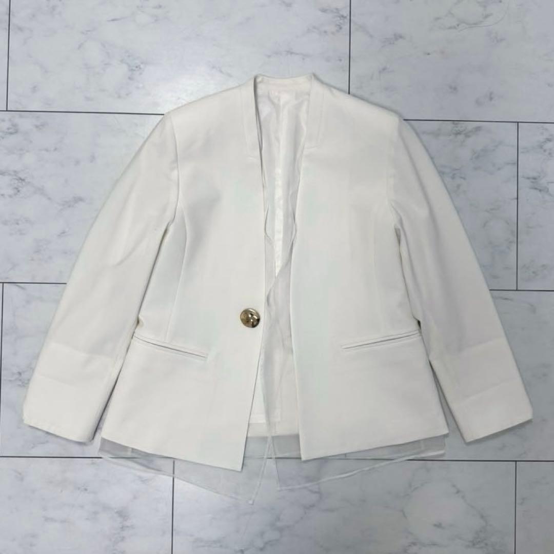 viveleヴィヴレ　Sheer cachecoeur jacket ジャケット