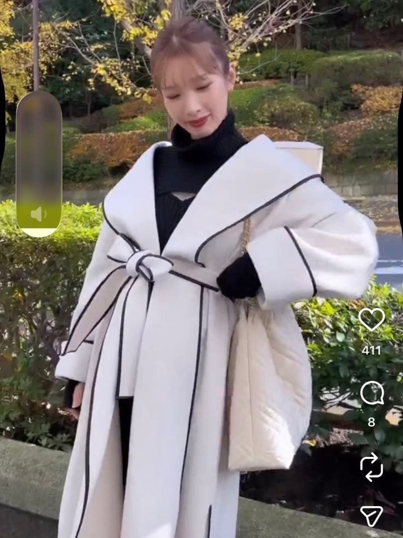 パイピングフードコート　※新品未使用タグ付き