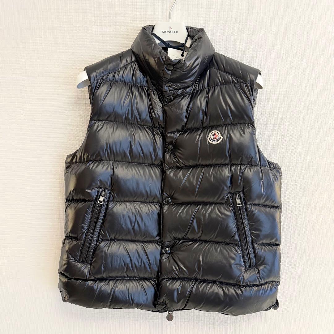 Moncler モンクレール ブラック ダウンベスト サイズ4