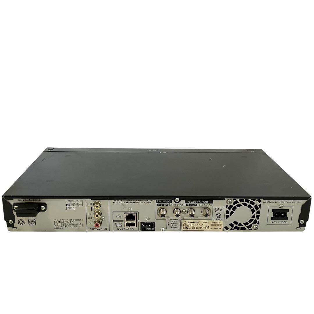 【良品】シャープ 1TB ブルーレイレコーダー AQUOS BD-T1800