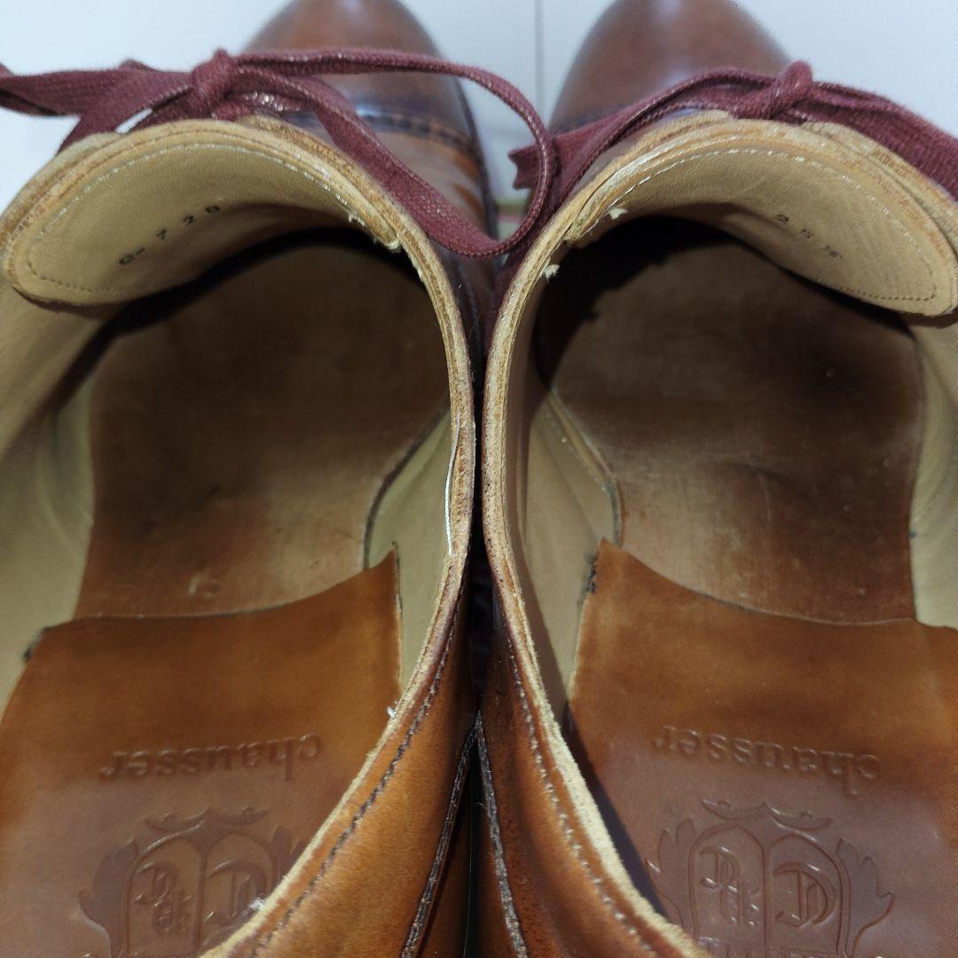 ぼ*さ様 Chausser ナチュラルコードバン　ストレートチップ