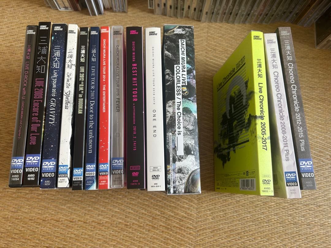 三浦大知 CD&DVD（FC限定も）セット売り　〜2022年ほぼ全て