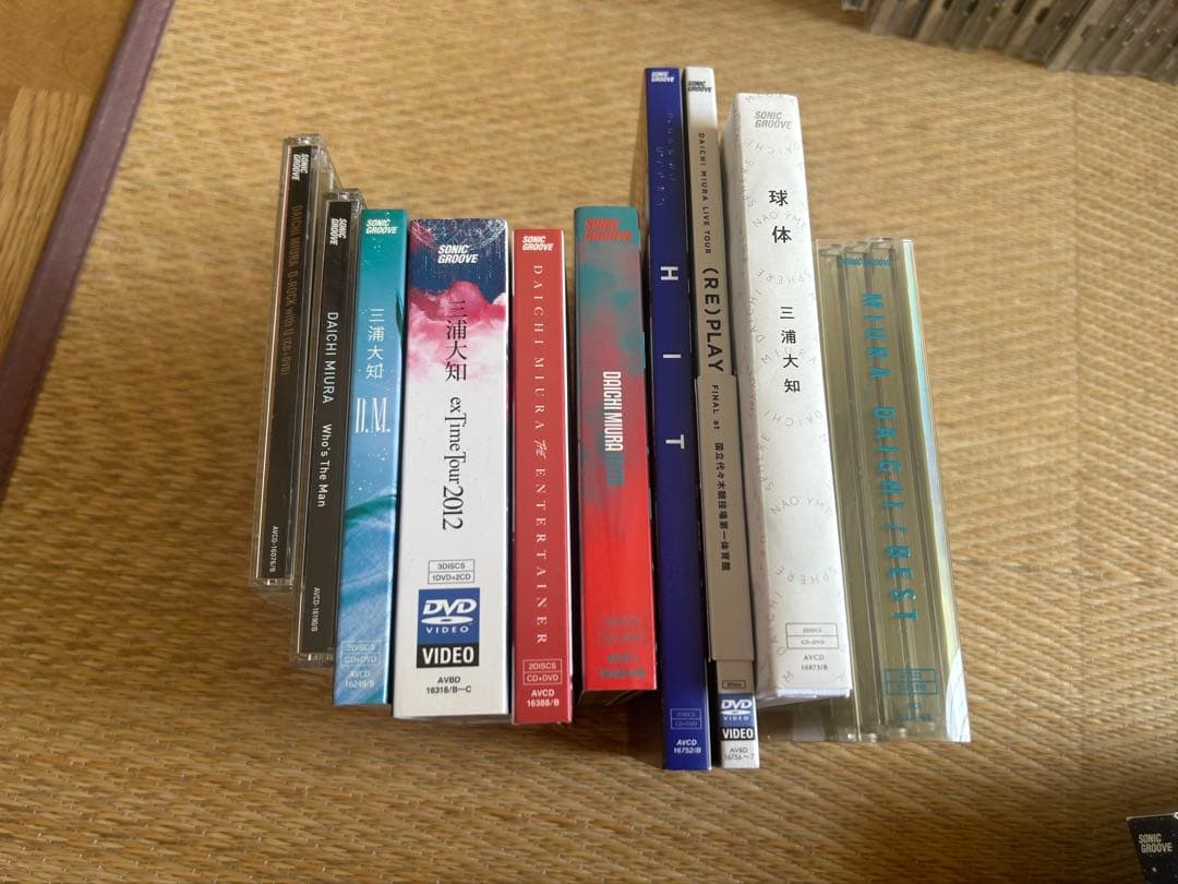 三浦大知 CD&DVD（FC限定も）セット売り　〜2022年ほぼ全て