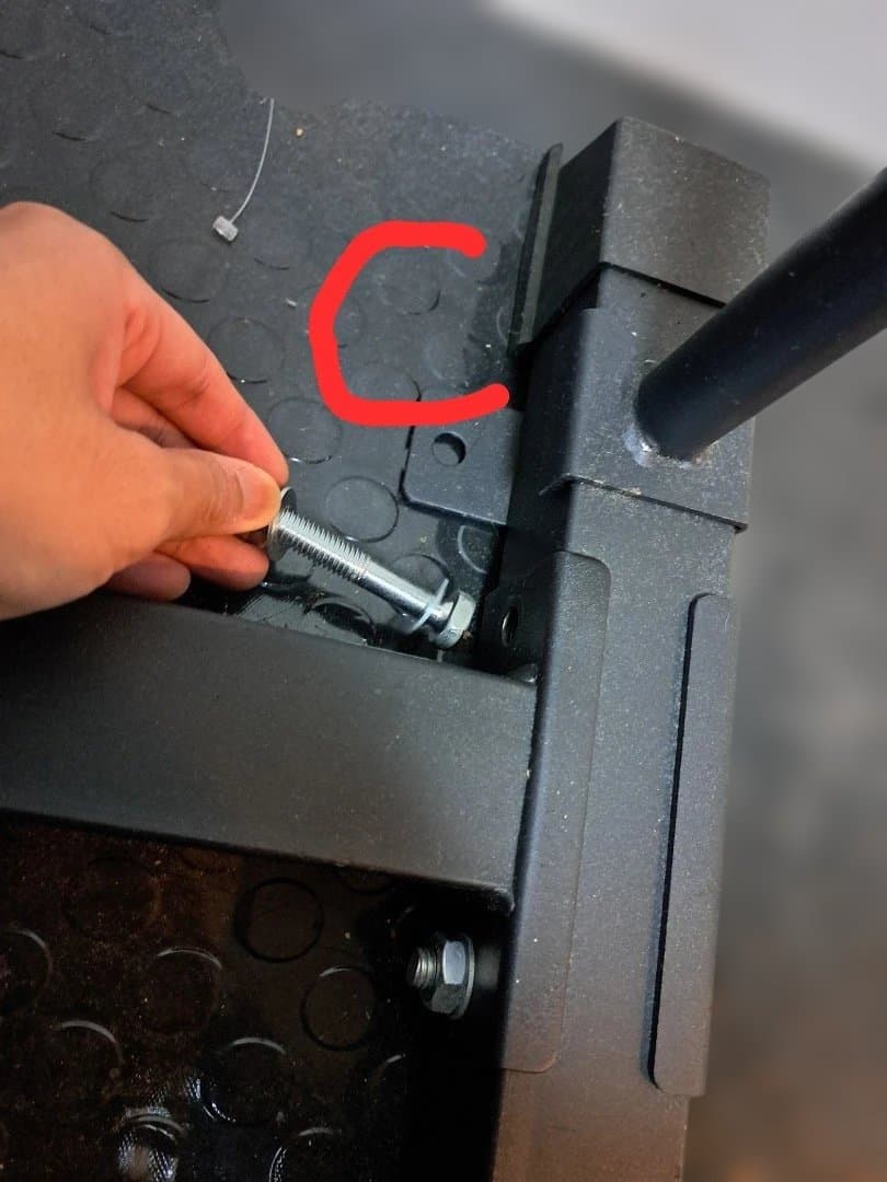 パワーラック　バーベルシャフト・ストッパー・トレーニングベルト付