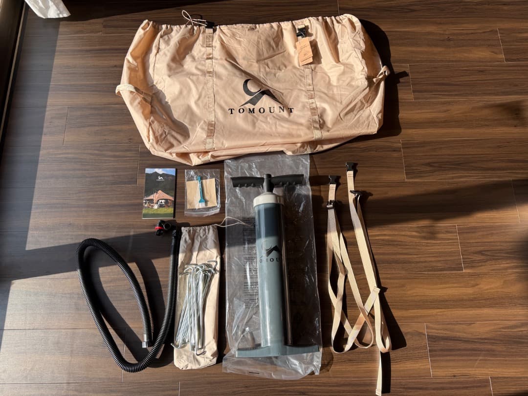 未使用品 TOMOUNT インフレータブルテント エアーテント