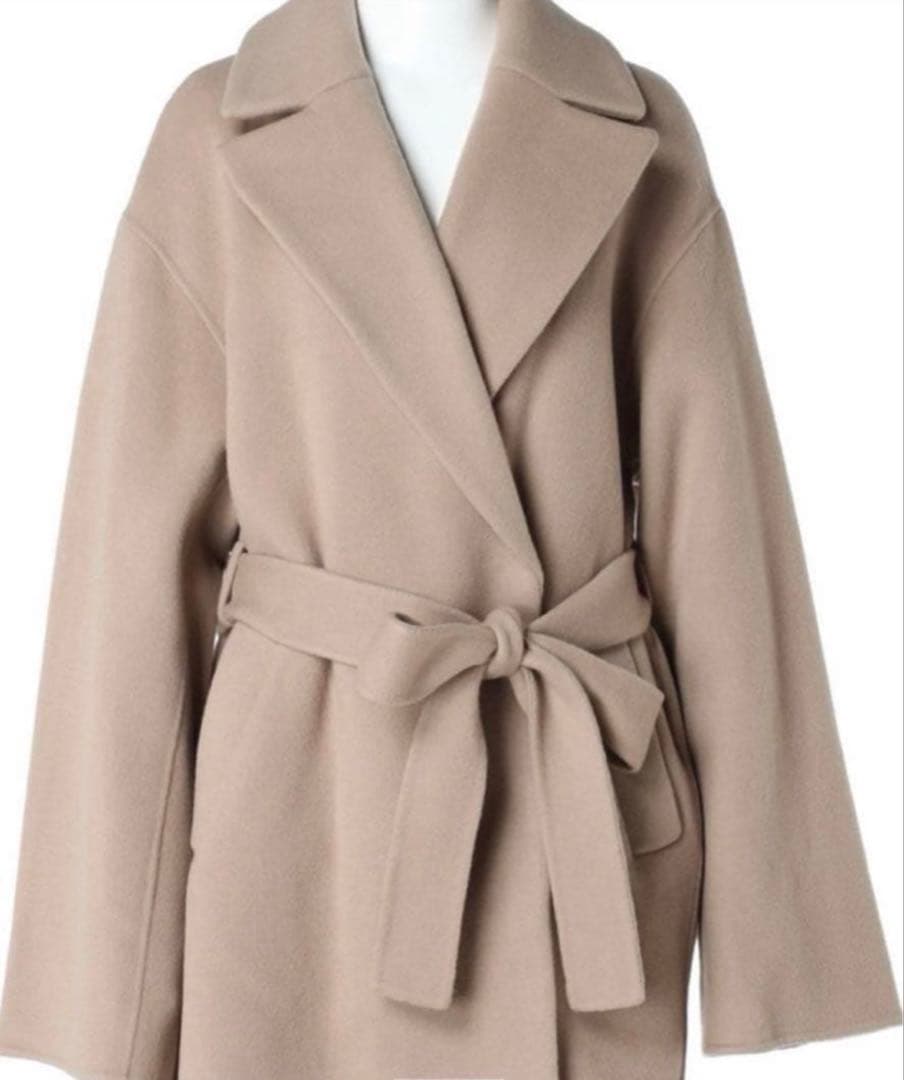 アルページュストーリー　ミドル丈　テーラー　リバー　コート　M イエナ