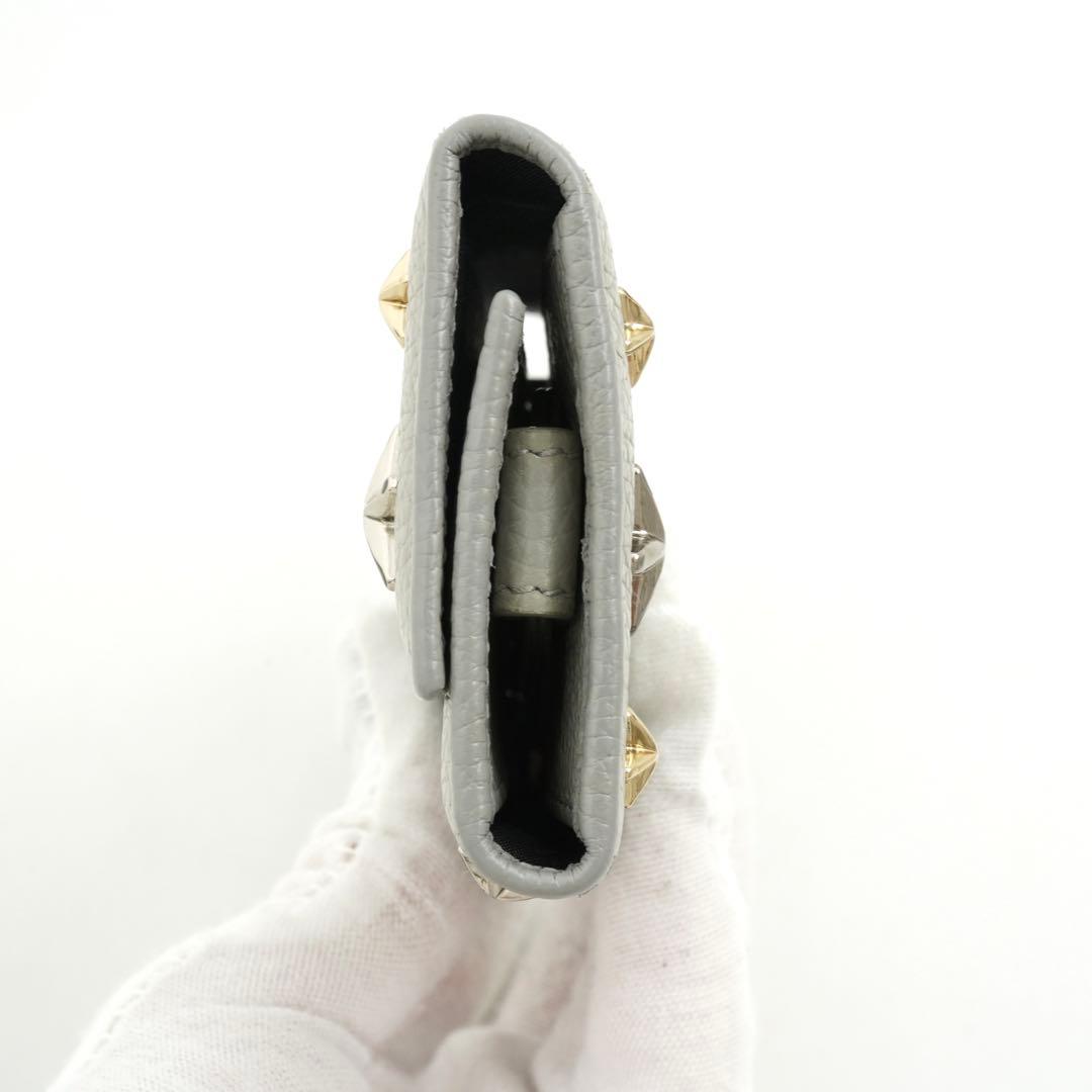 ✨未使用展示品✨　JIMMYCHOO キーケース　スター　スタッズ　6連　リング