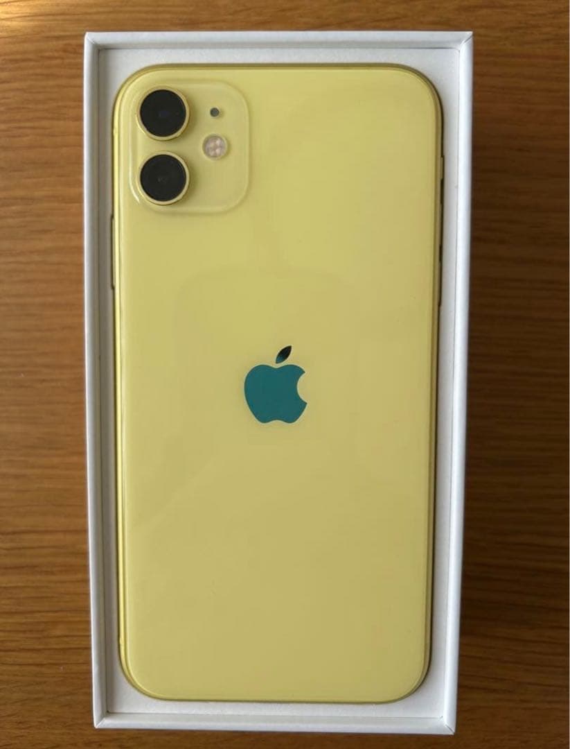 iPhone 11 バッテリー 88% 64GB イエロー SIMロック解除済