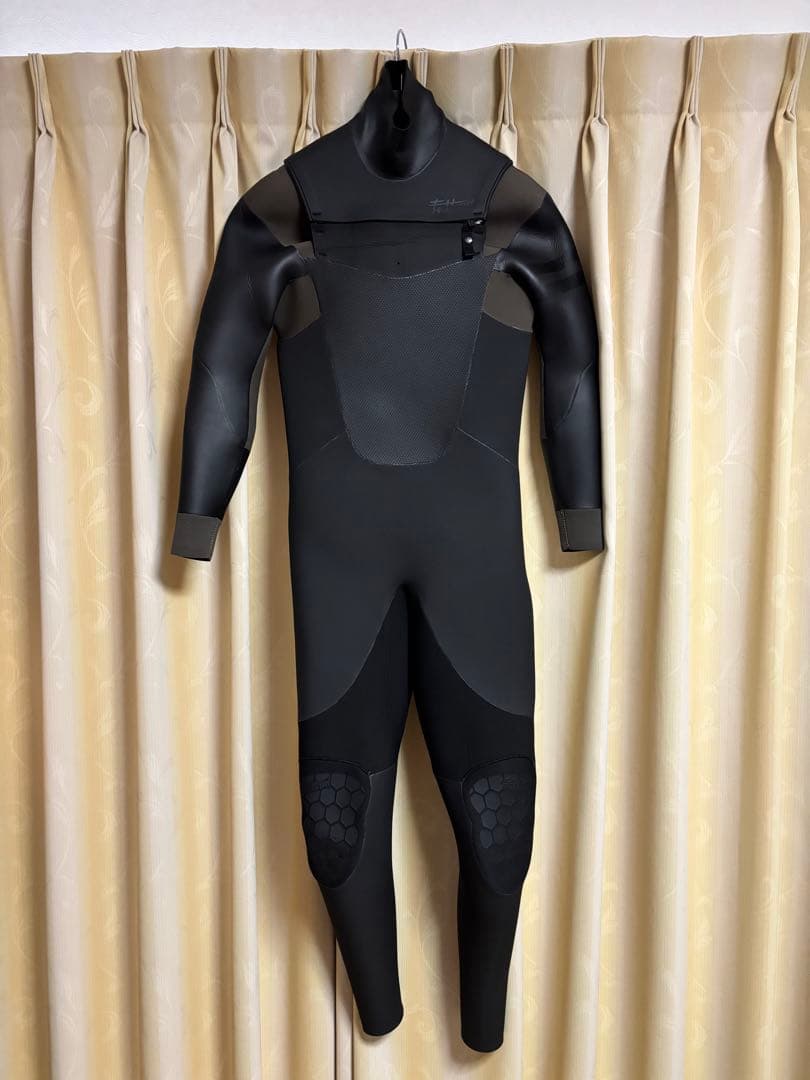 ウェットスーツ セミドライ メンズ 5×3mm スキン チェストジップ