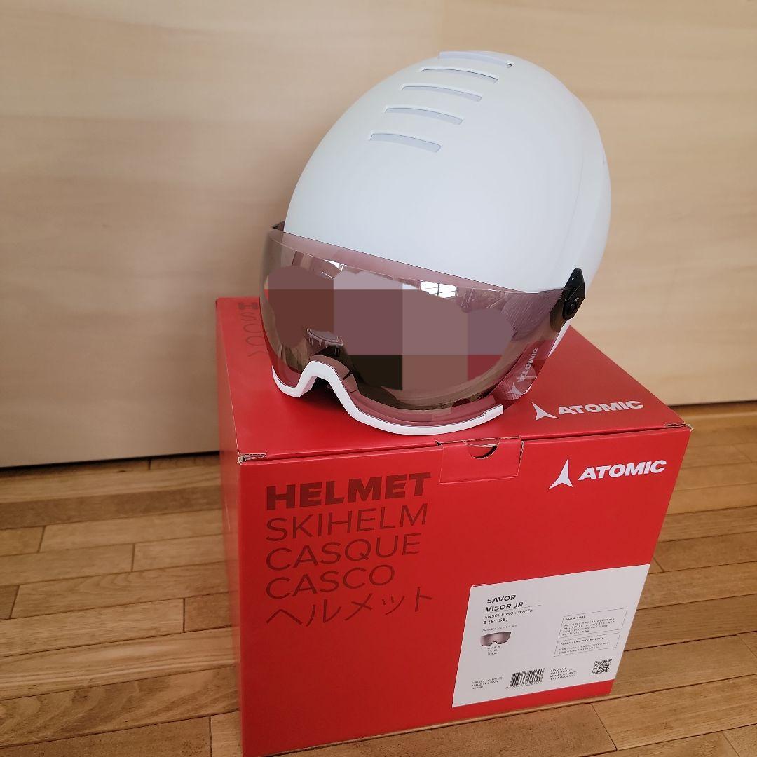 【美品】 ATOMIC SAVOR ヘルメット Sサイズ ホワイト