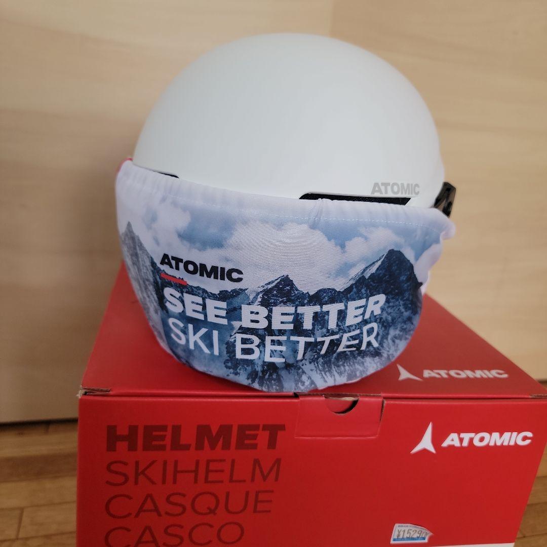 【美品】 ATOMIC SAVOR ヘルメット Sサイズ ホワイト