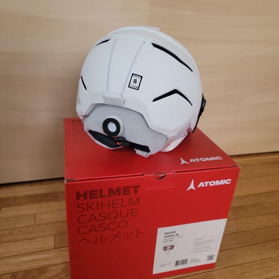【美品】 ATOMIC SAVOR ヘルメット Sサイズ ホワイト