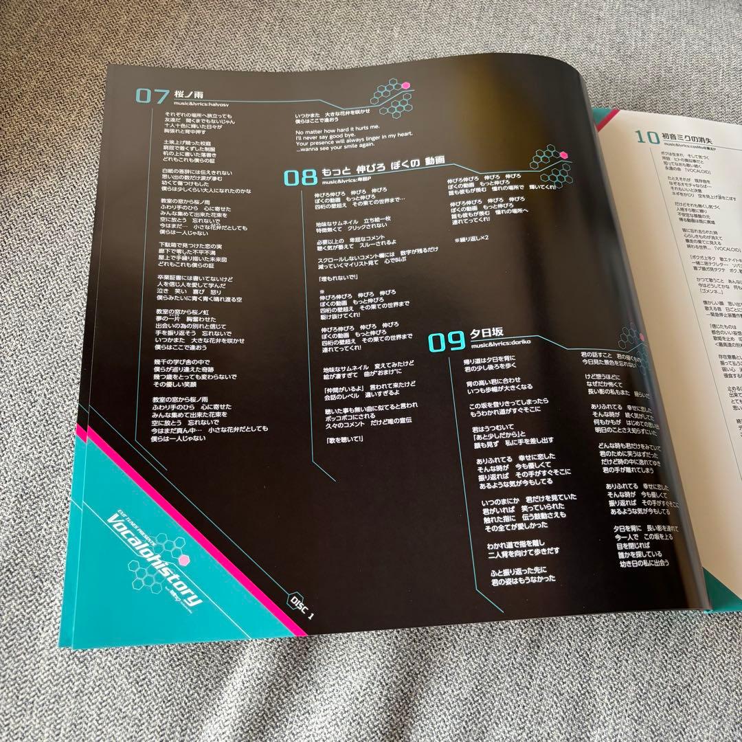 Vocalohistory feat.初音ミク ボカロCD4枚組