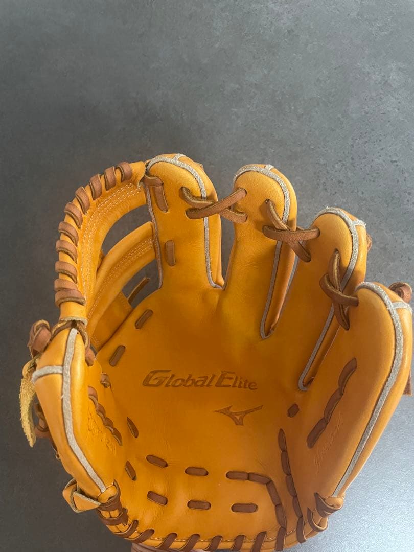 【美品】MIZUNO ミズノ 軟式グローブ Global Elite 内野手用