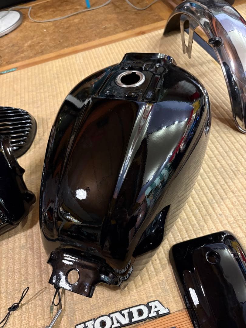 ホーク　バブ　CB250T 外装　一式セット　やかんタンク アルフィン　サンパチ