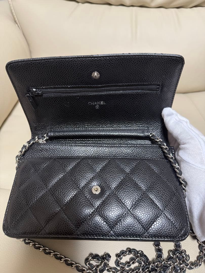シャネル チェーンウォレット