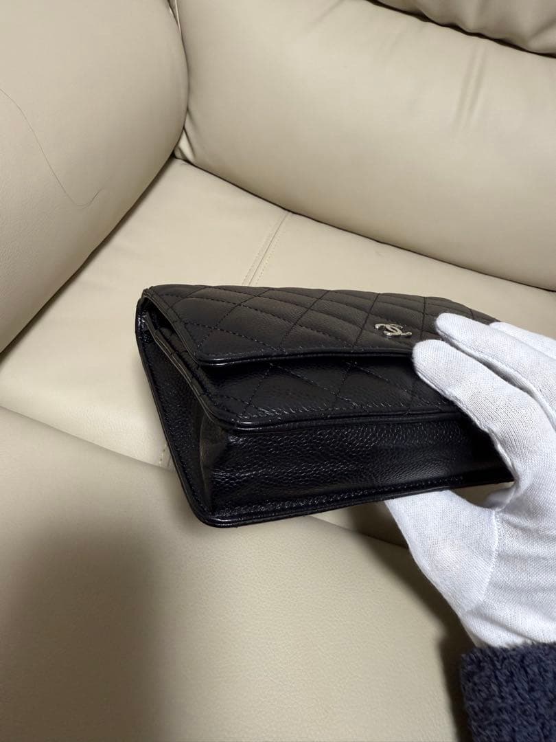 シャネル チェーンウォレット
