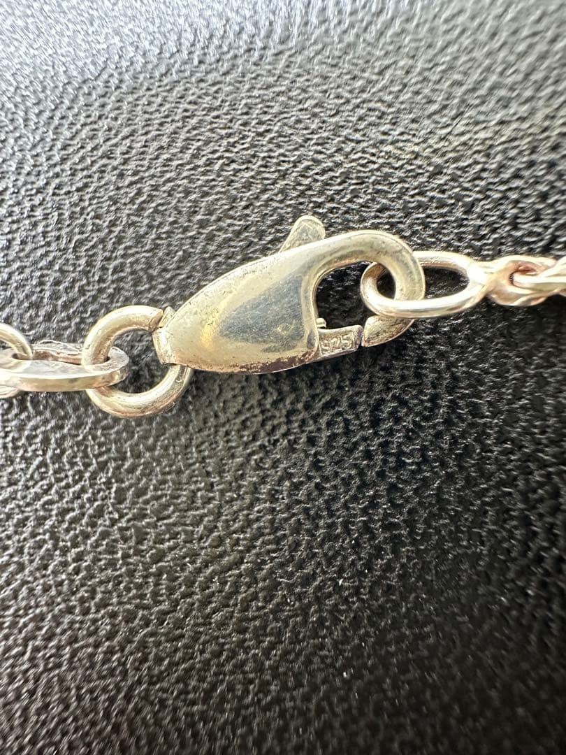 ターコイズペンダントネックレス　シルバー925