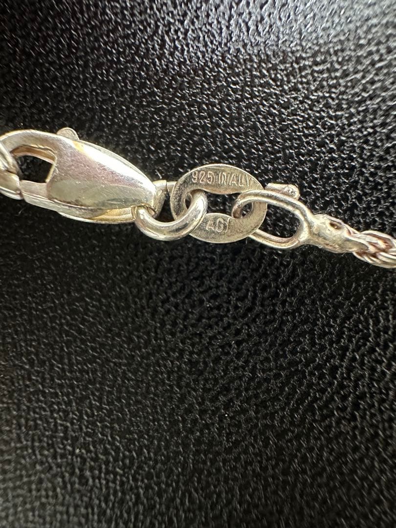 ターコイズペンダントネックレス　シルバー925