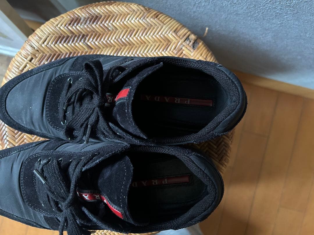 プラダ　PRADA スポーツブラック スニーカー