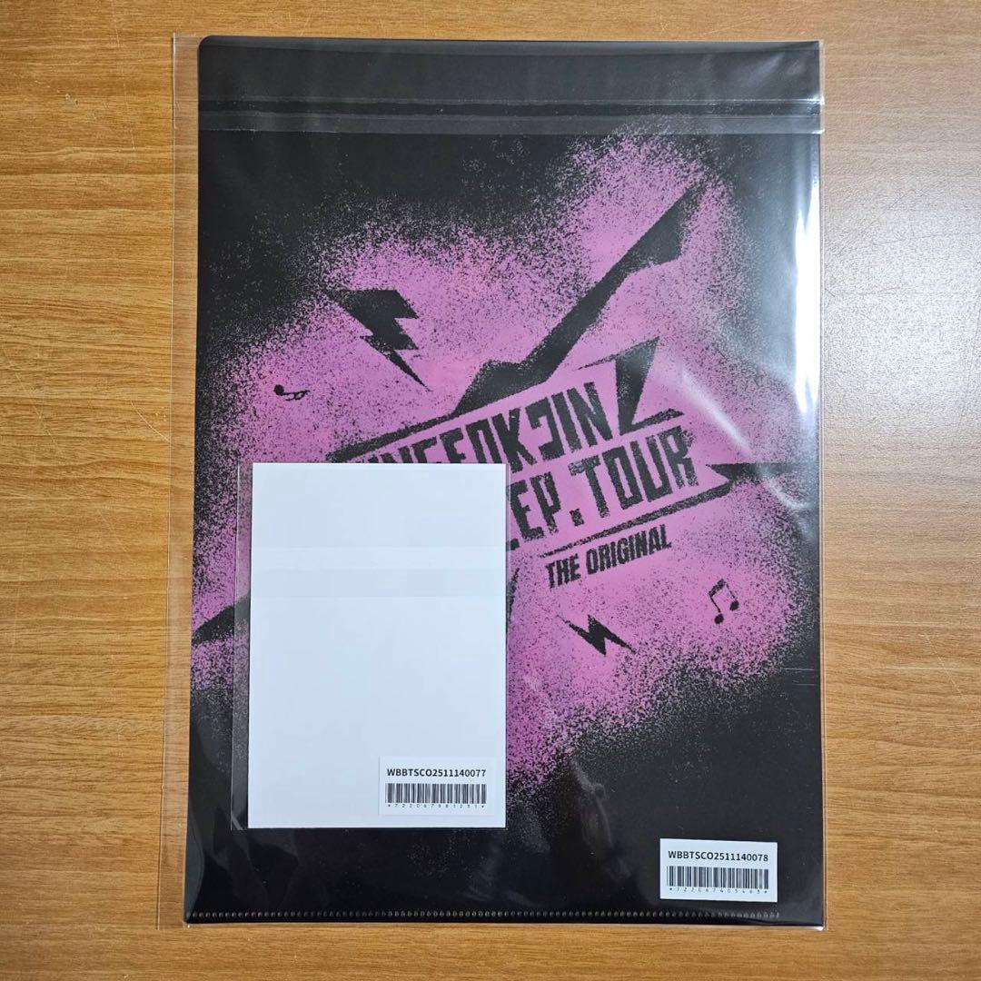 JPFC特典 JIN RUNSEOKJIN L版ブロマイド クリアファイル