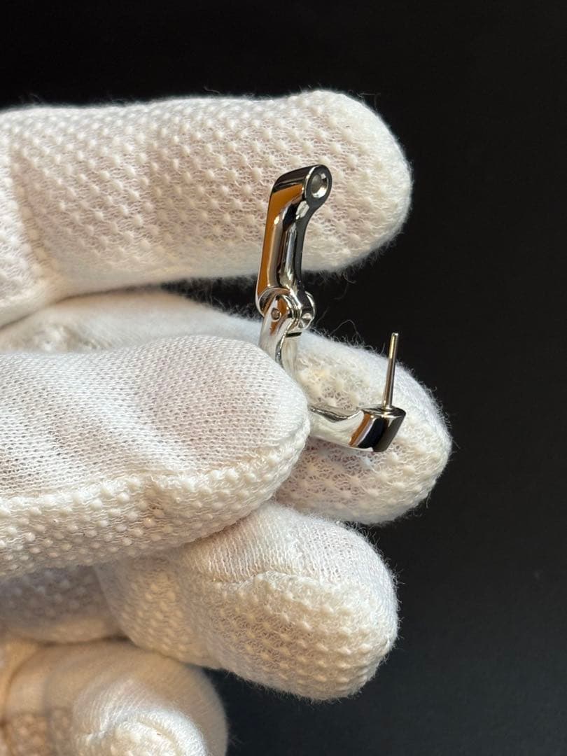 《 新品未使用 》 ルイヴィトン フープピアス モノグラム片耳