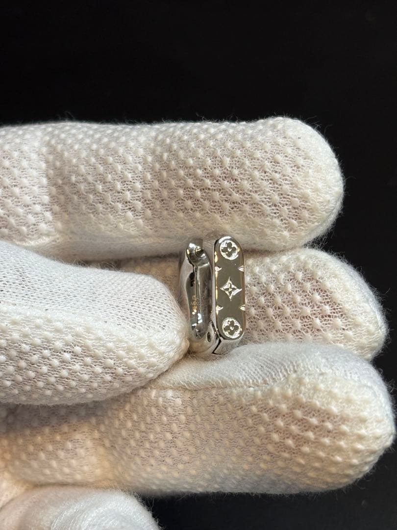 《 新品未使用 》 ルイヴィトン フープピアス モノグラム片耳