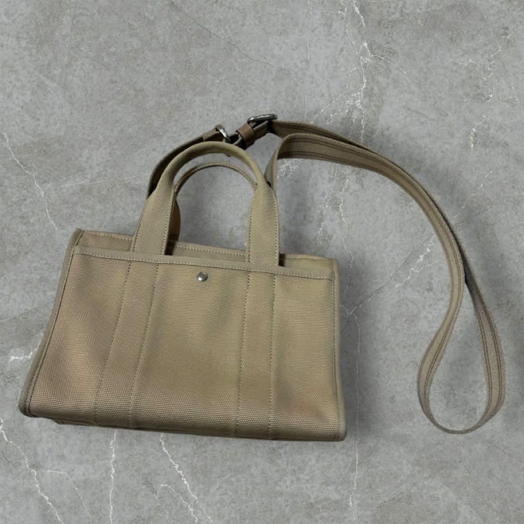 バッグ coach y2k 2way shoulderbag canvas beige