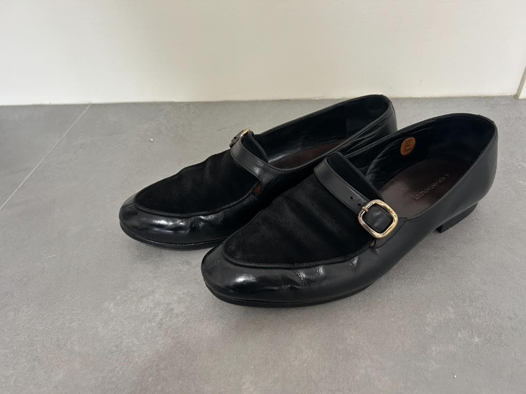 K*読様 カルマンソロジーローファー　ブラック