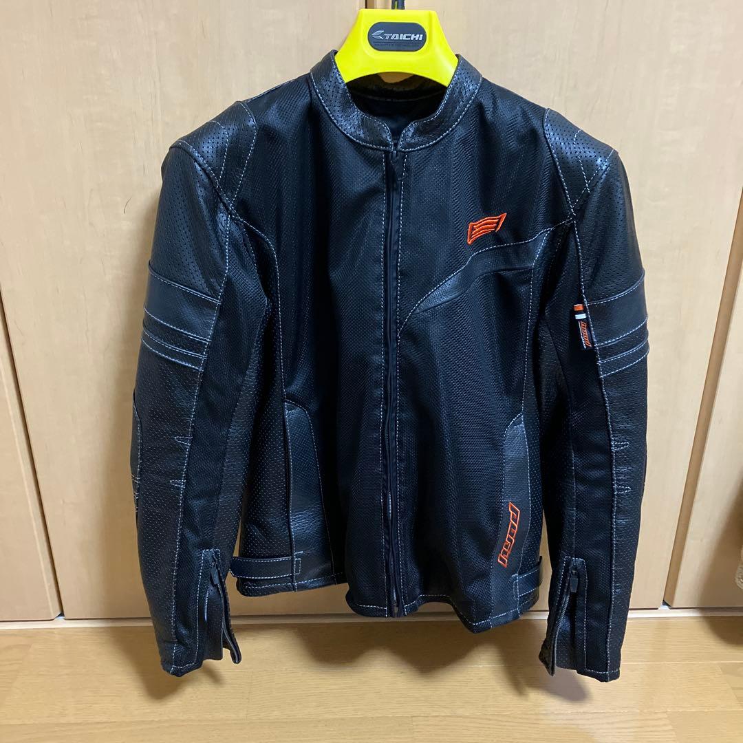 HYOD メッシュレザーライダースジャケット M