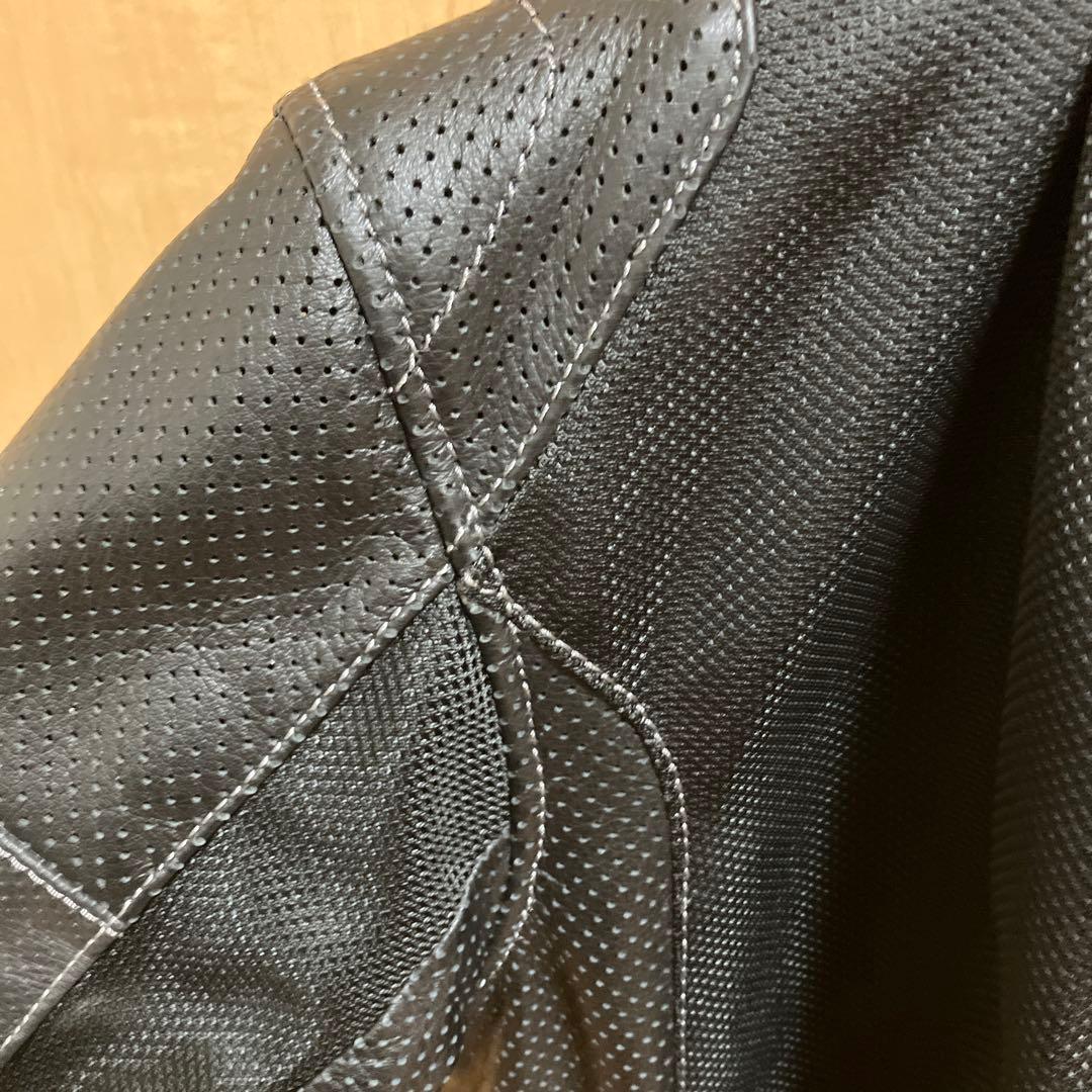 HYOD メッシュレザーライダースジャケット M