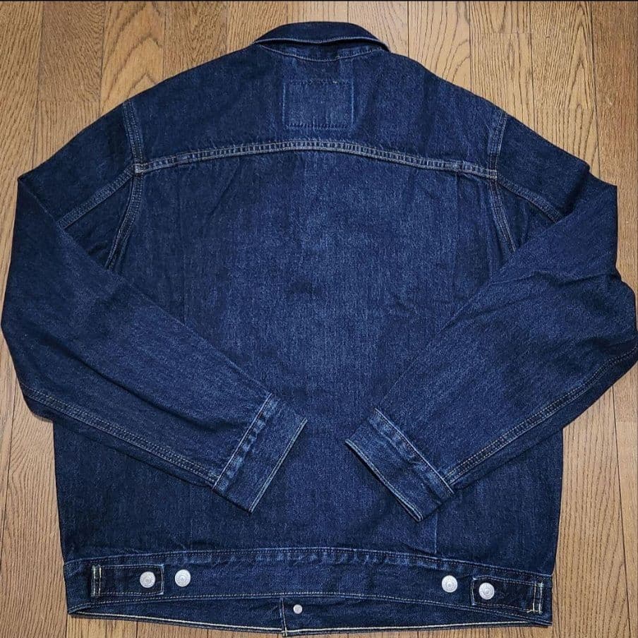 リーバイス 2ND トラッカーJKT M 501 セットアップ 濃紺 W34