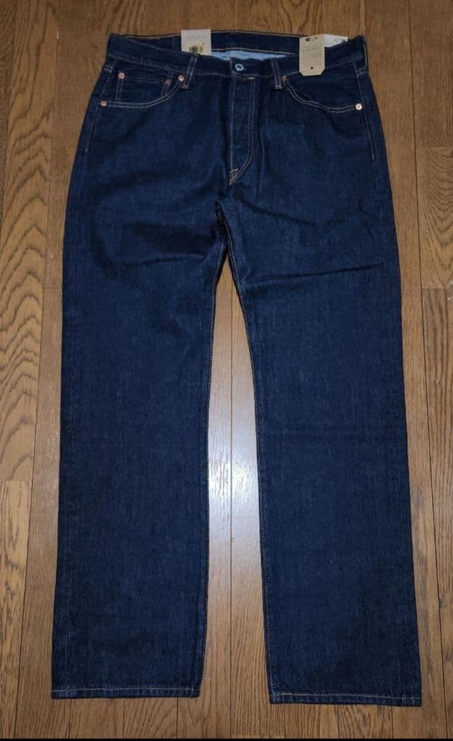 リーバイス 2ND トラッカーJKT M 501 セットアップ 濃紺 W34