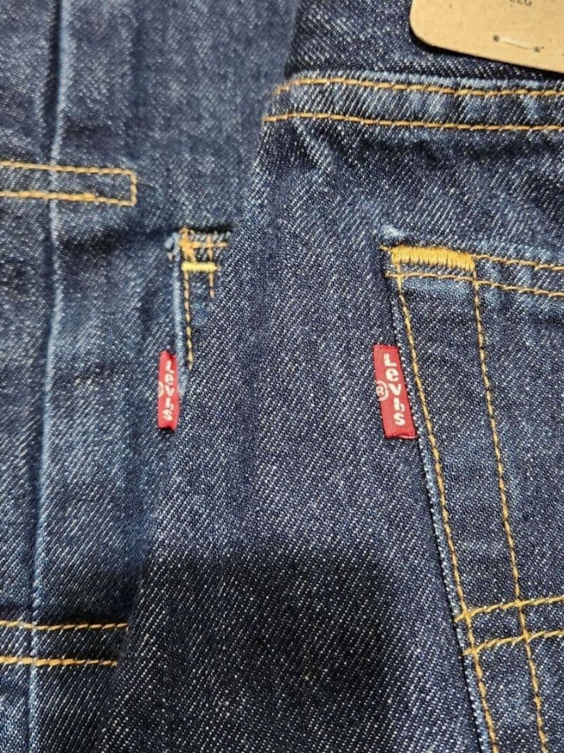 リーバイス 2ND トラッカーJKT M 501 セットアップ 濃紺 W34