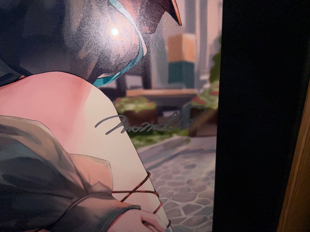 こ*ろ様 《正規品/貴重》アールビバン版画 ももこ Moment