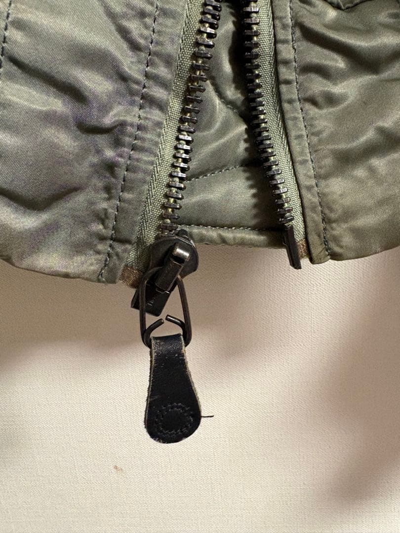 90s USA製 alpha B-15D サイズ38　検　ma1