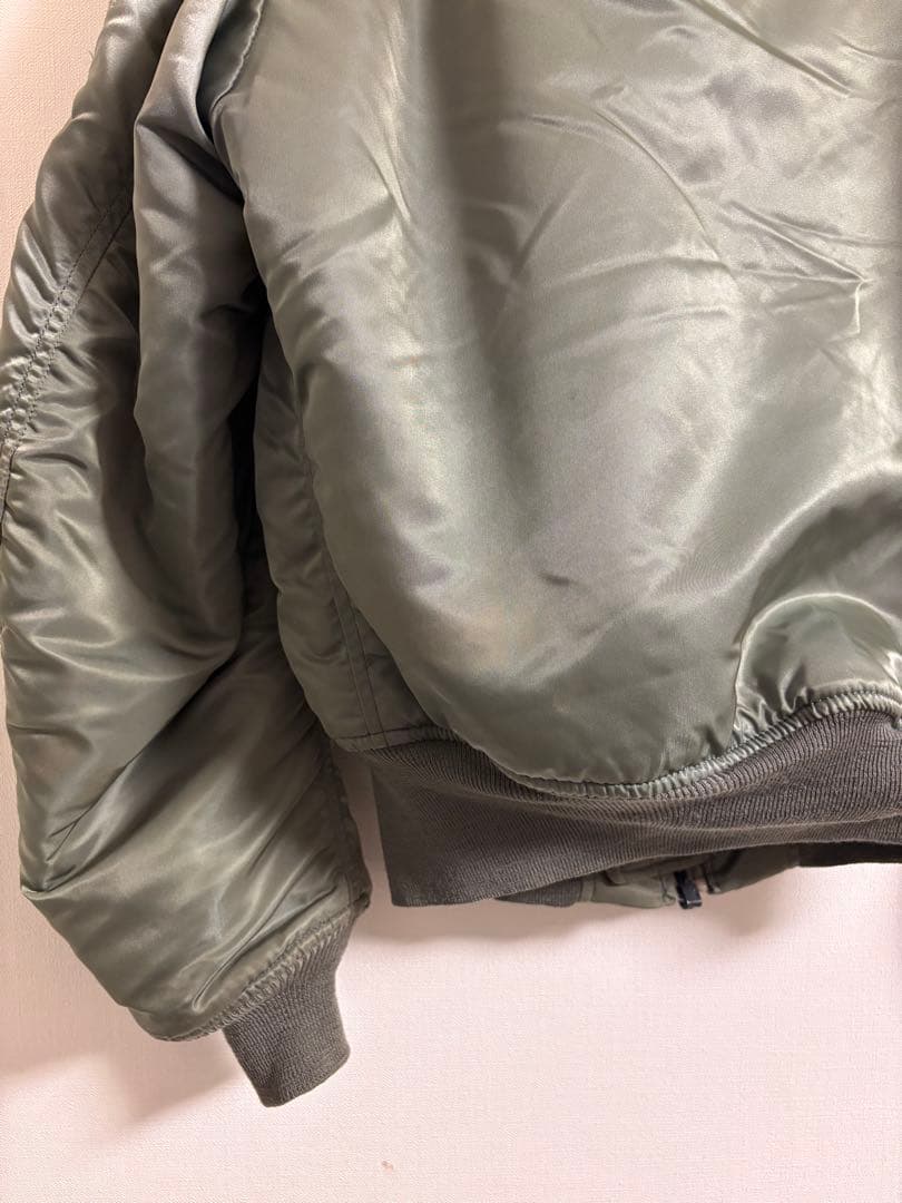 90s USA製 alpha B-15D サイズ38　検　ma1