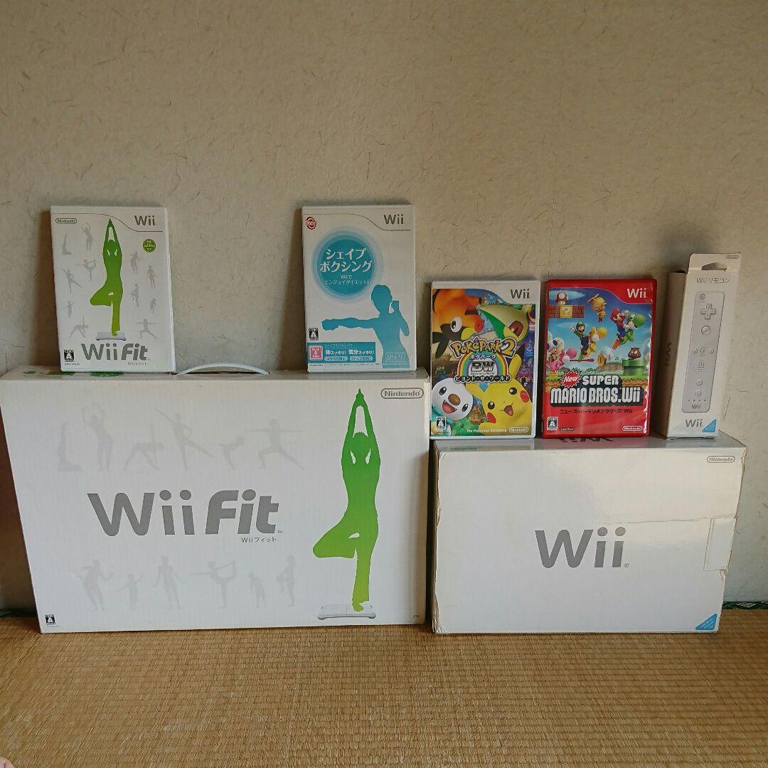 wii wiifit本体&ソフト
