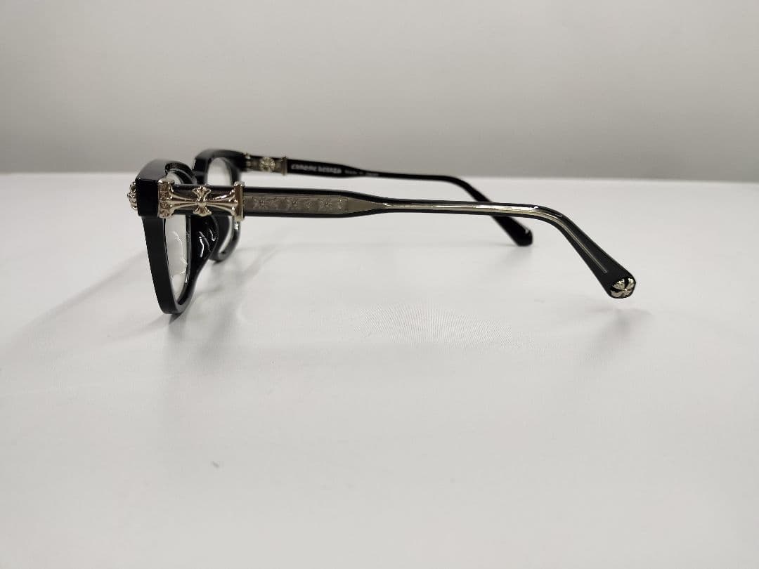 シルバー装飾付きブラックフレーム　サングラス　クロムハーツ好きに！