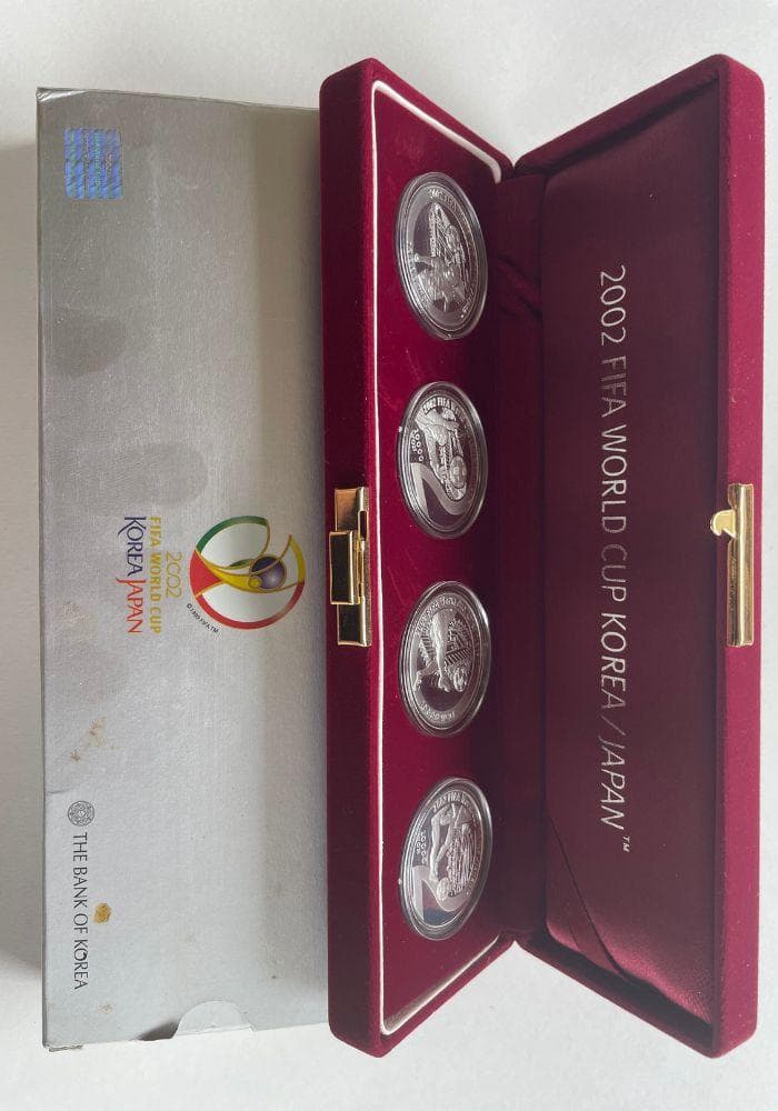 2002 FIFA WORLD CUP 銀貨セット
