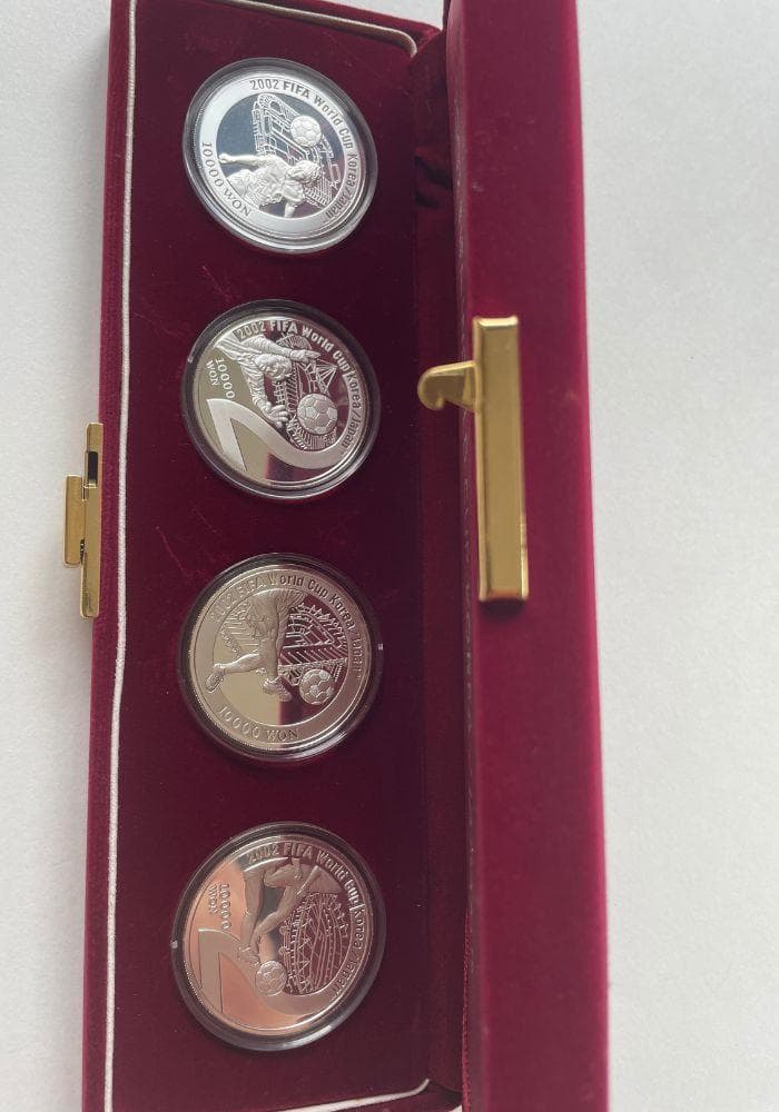 2002 FIFA WORLD CUP 銀貨セット
