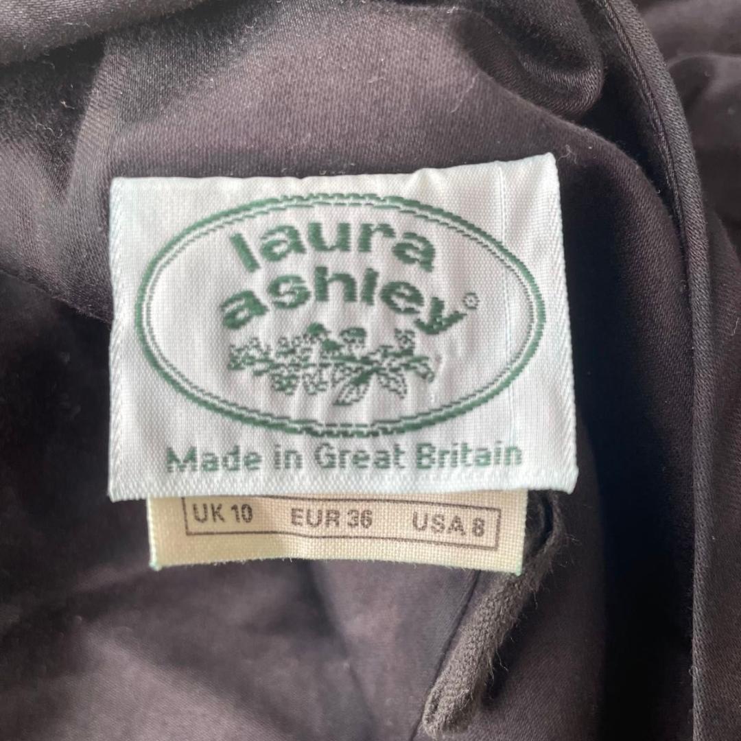 Laura Ashley 10 ワンピース ブラック レディース 人気